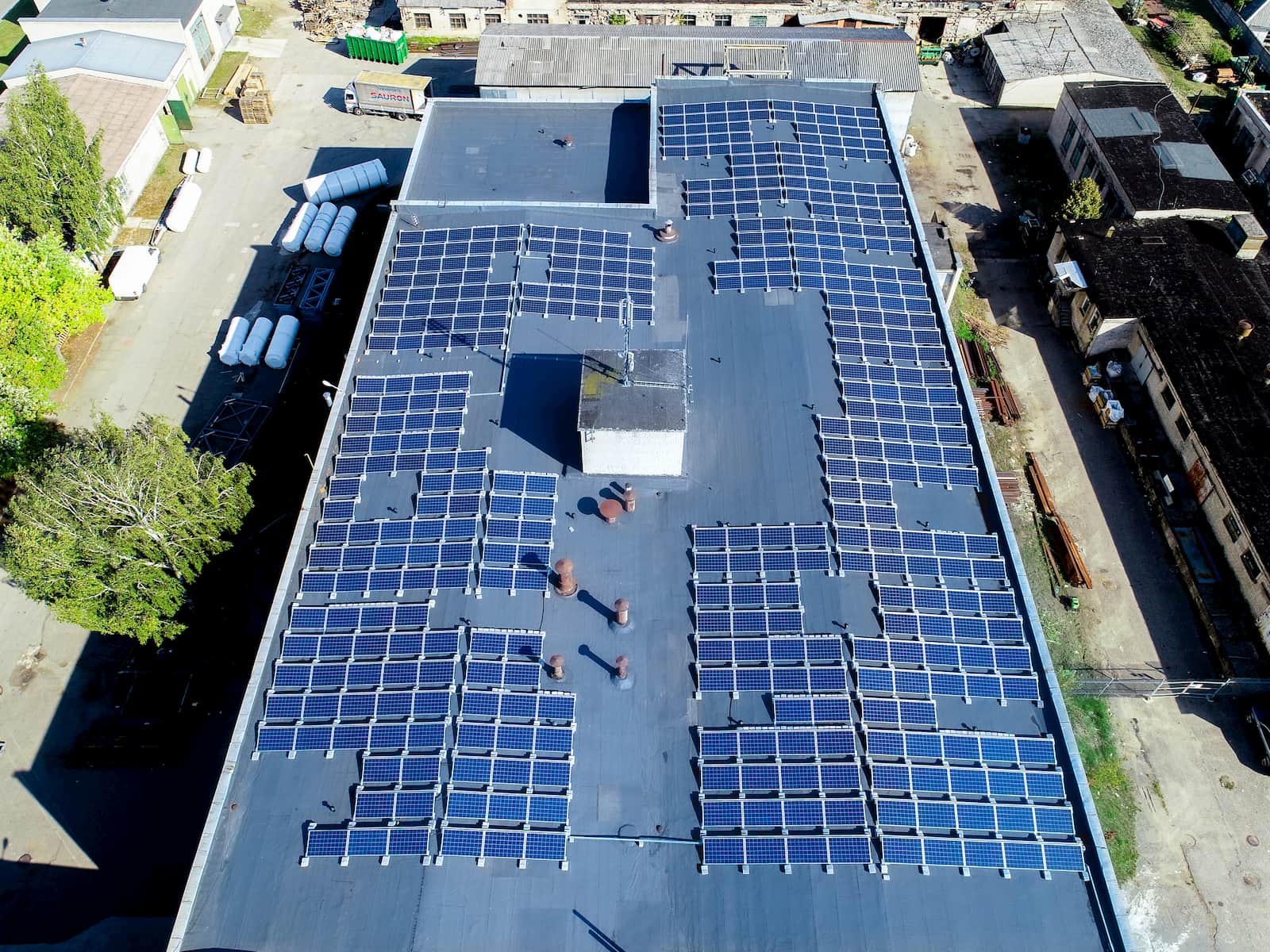 Eternia solar paruoštas projektas saulės elektrinės