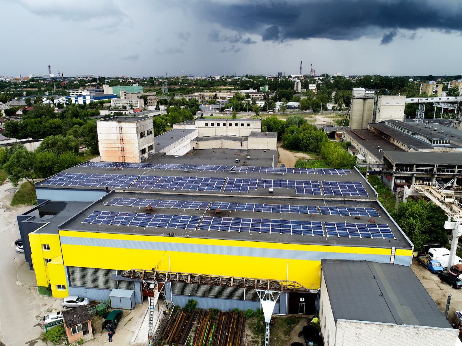 150kW saulės elektrinių projektas UAB Metalika LT