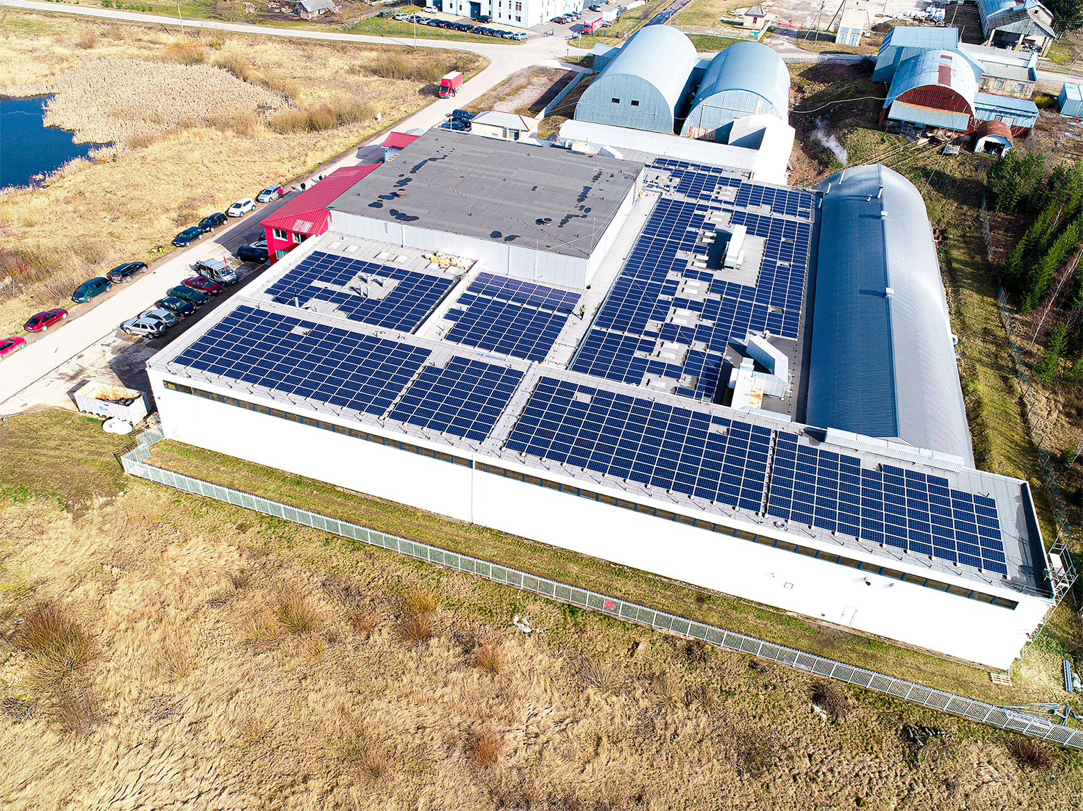 Eternia solar paruoštas projektas saulės energijai ant stogo